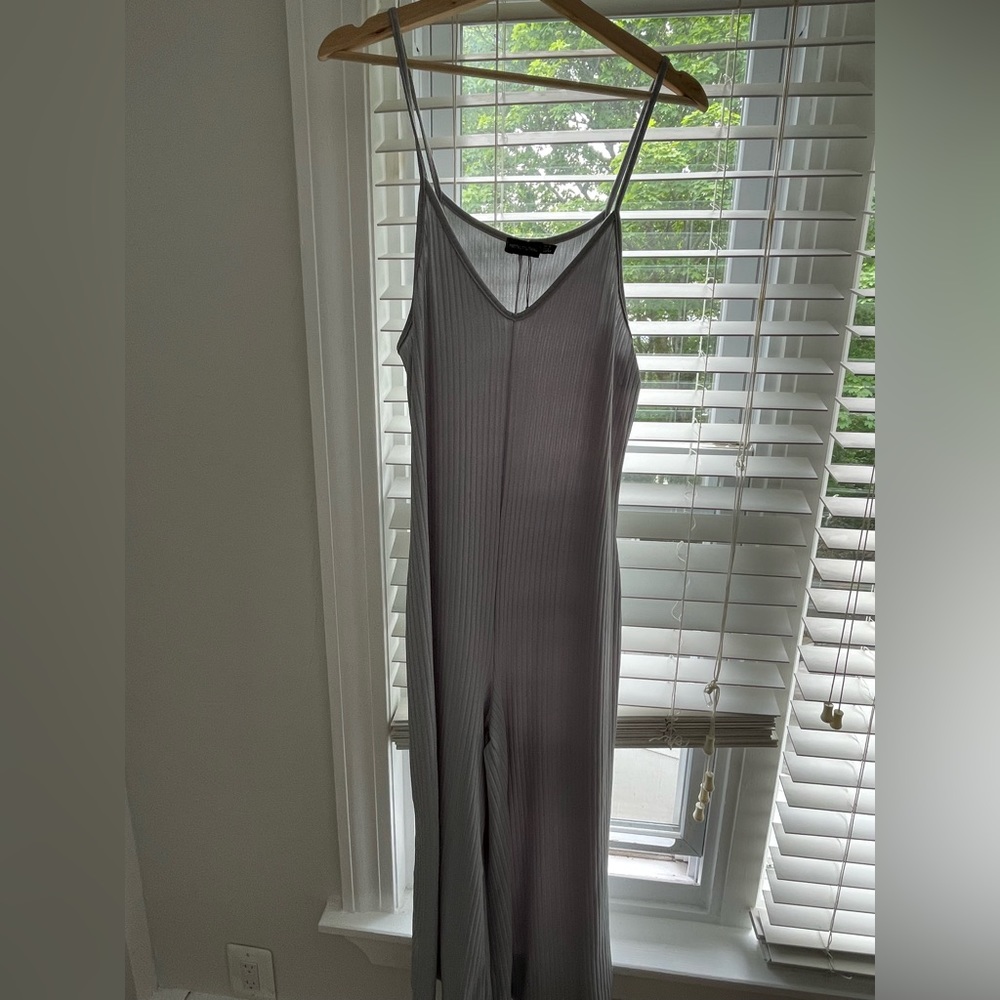 Gray Jumpsuit